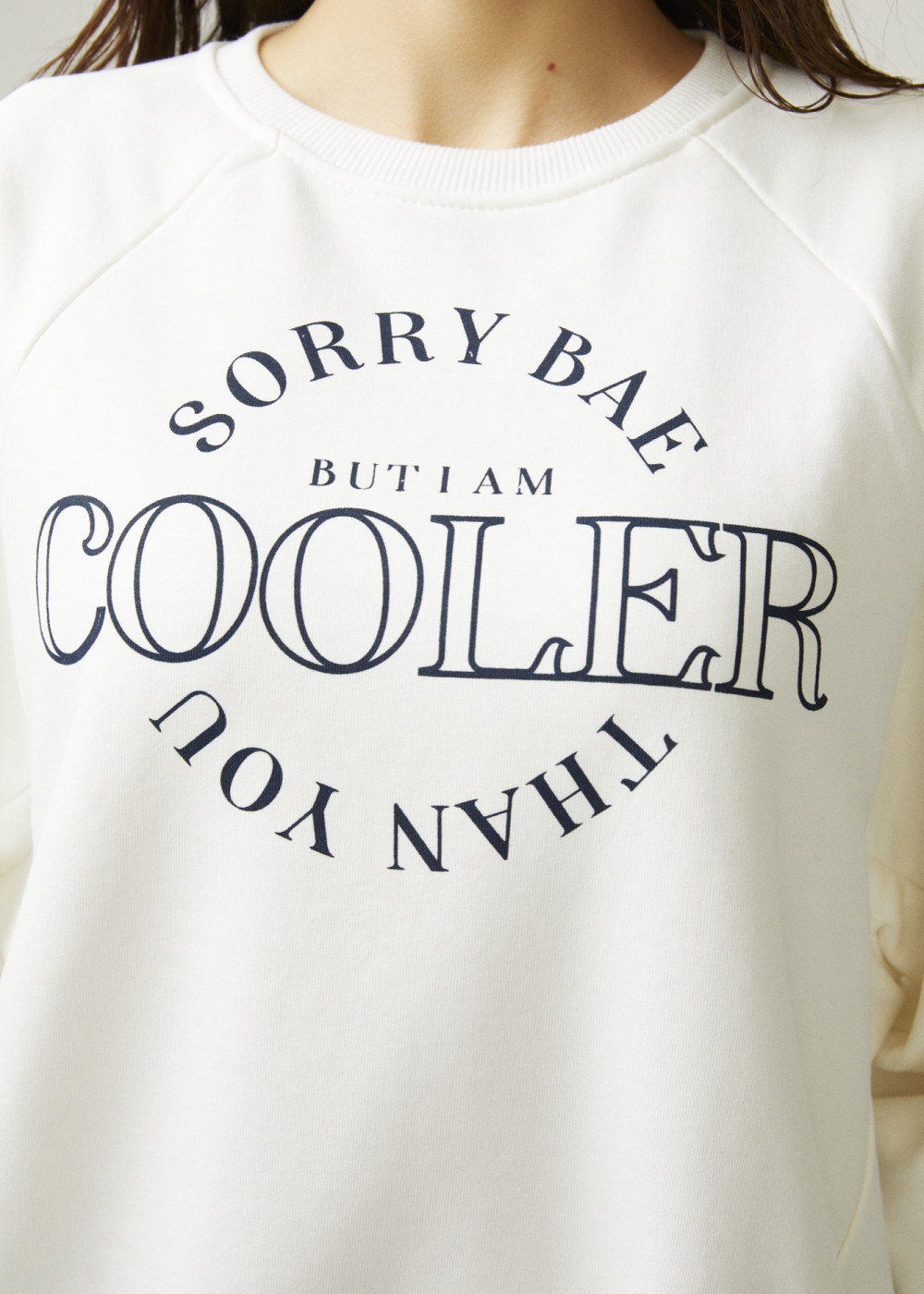 Cooler Baskılı Sweat