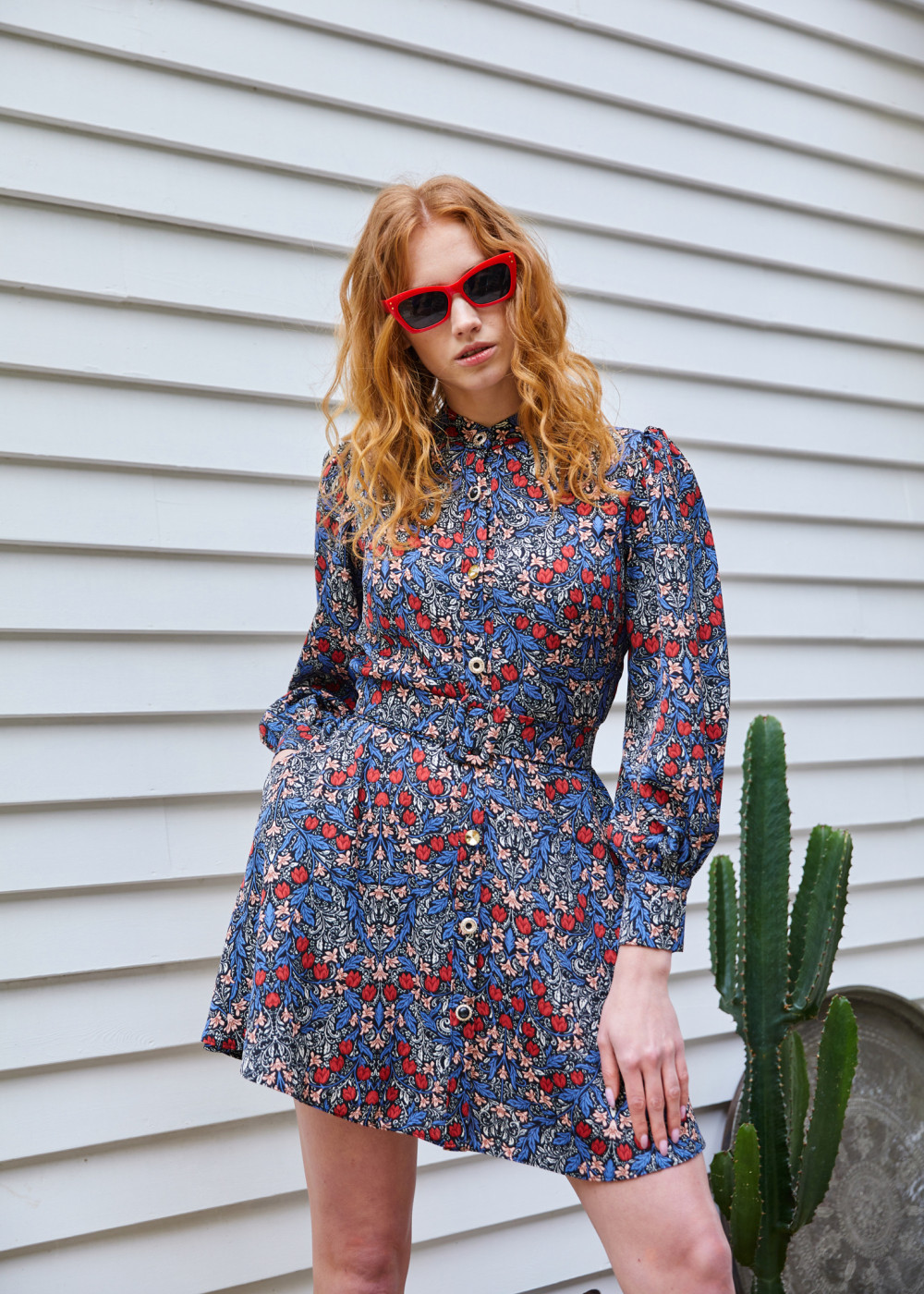 Satin Printed Dress Satin Printed Dress