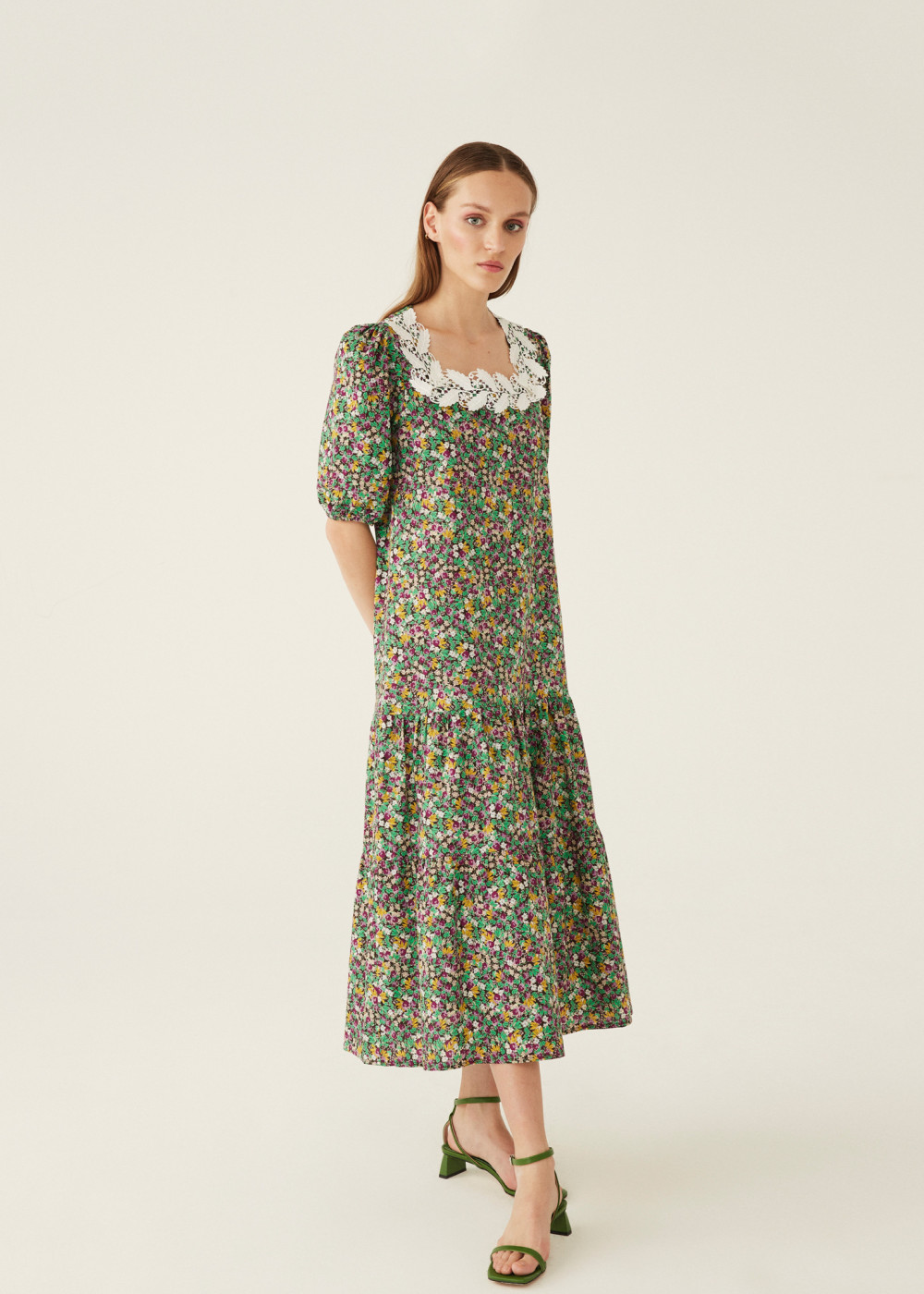 Lace Collar Dress Lace Collar Dress