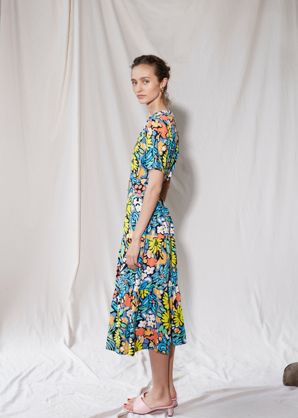 Poplin Dress With Belt Poplin Dress With Belt