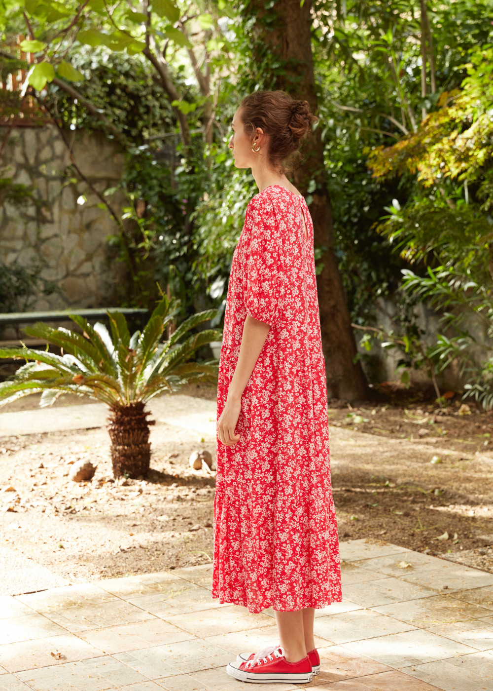 Flower Pattern Dress Flower Pattern Dress
