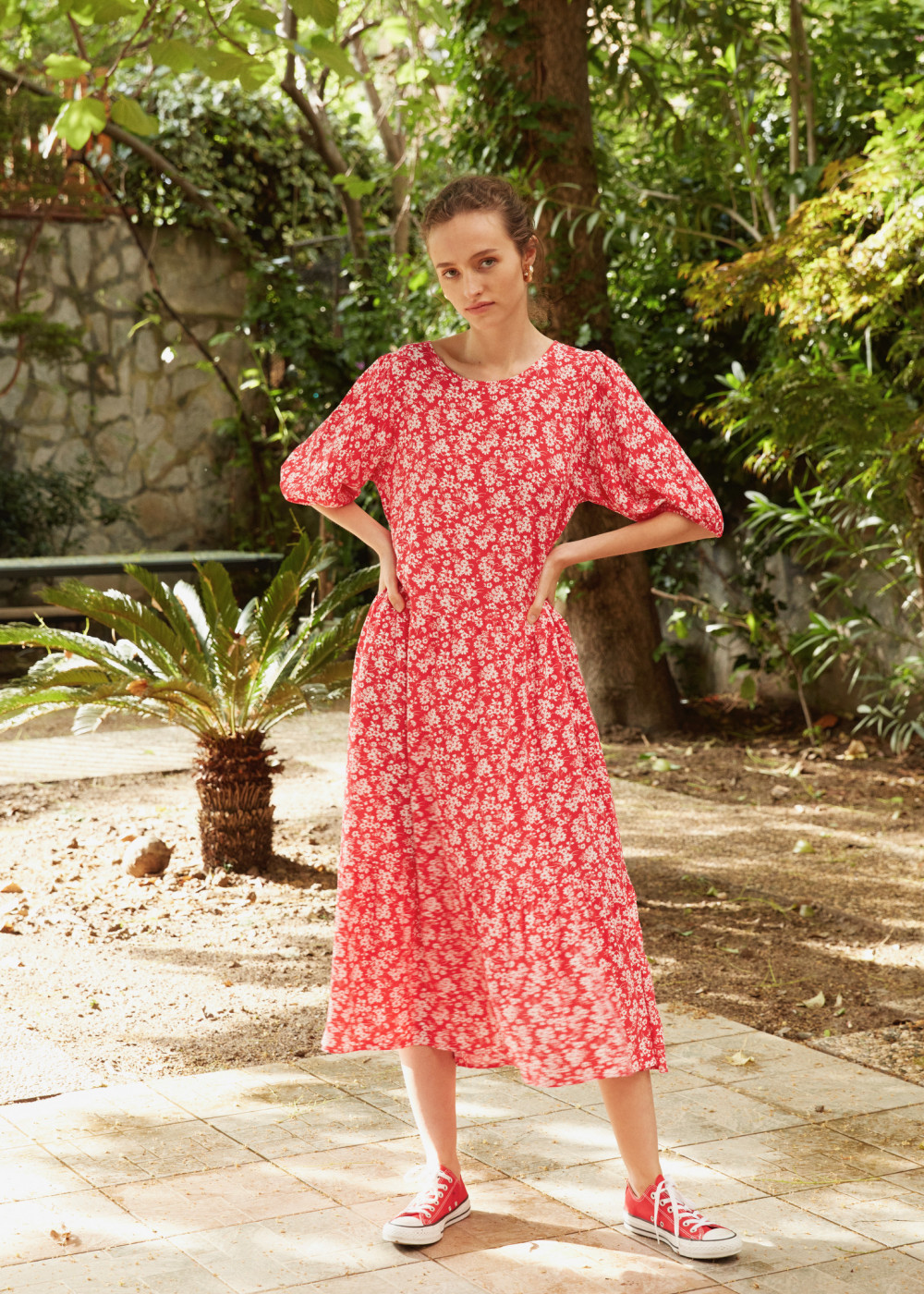 Flower Pattern Dress Flower Pattern Dress