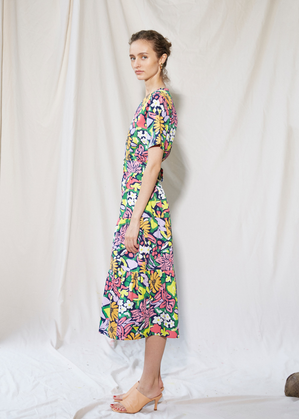 Poplin Dress With Belt Poplin Dress With Belt