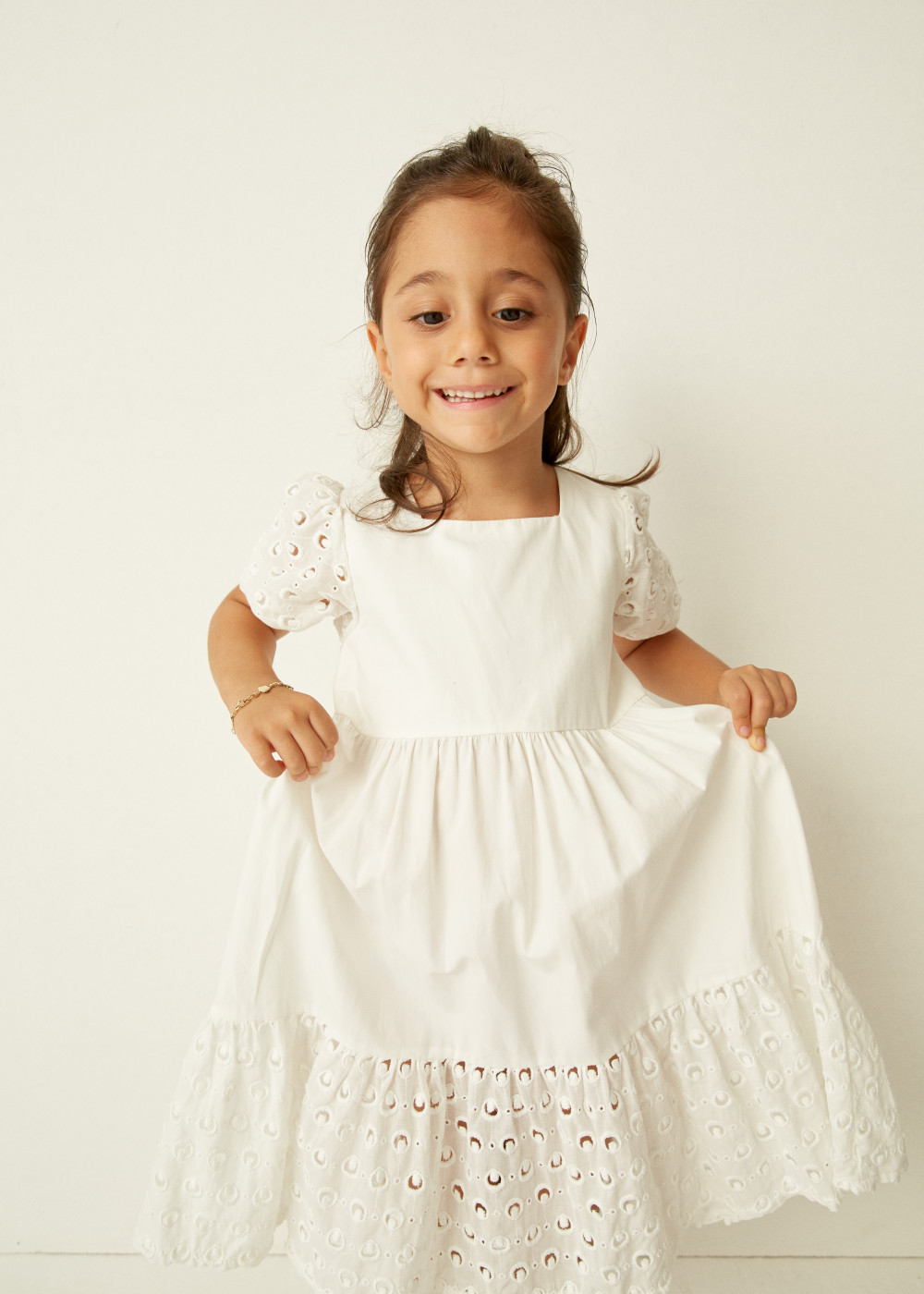 Brodeli Black Collar Dress ( Kid ) Brodeli Black Collar Dress ( Kid )