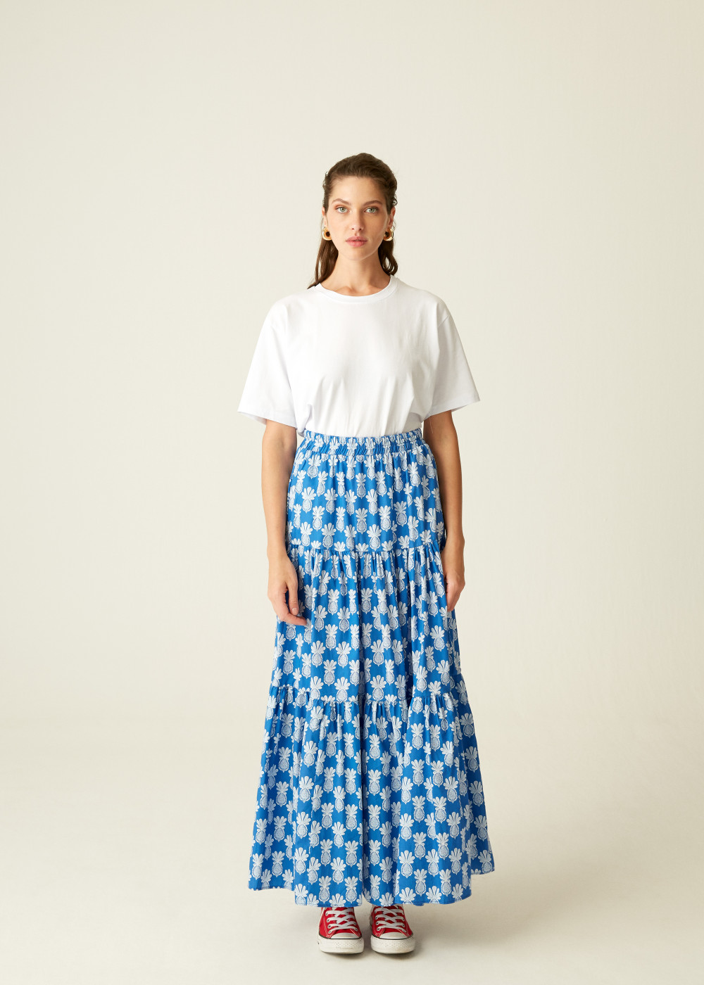 Pineapple Patterned Skirt Pineapple Patterned Skirt