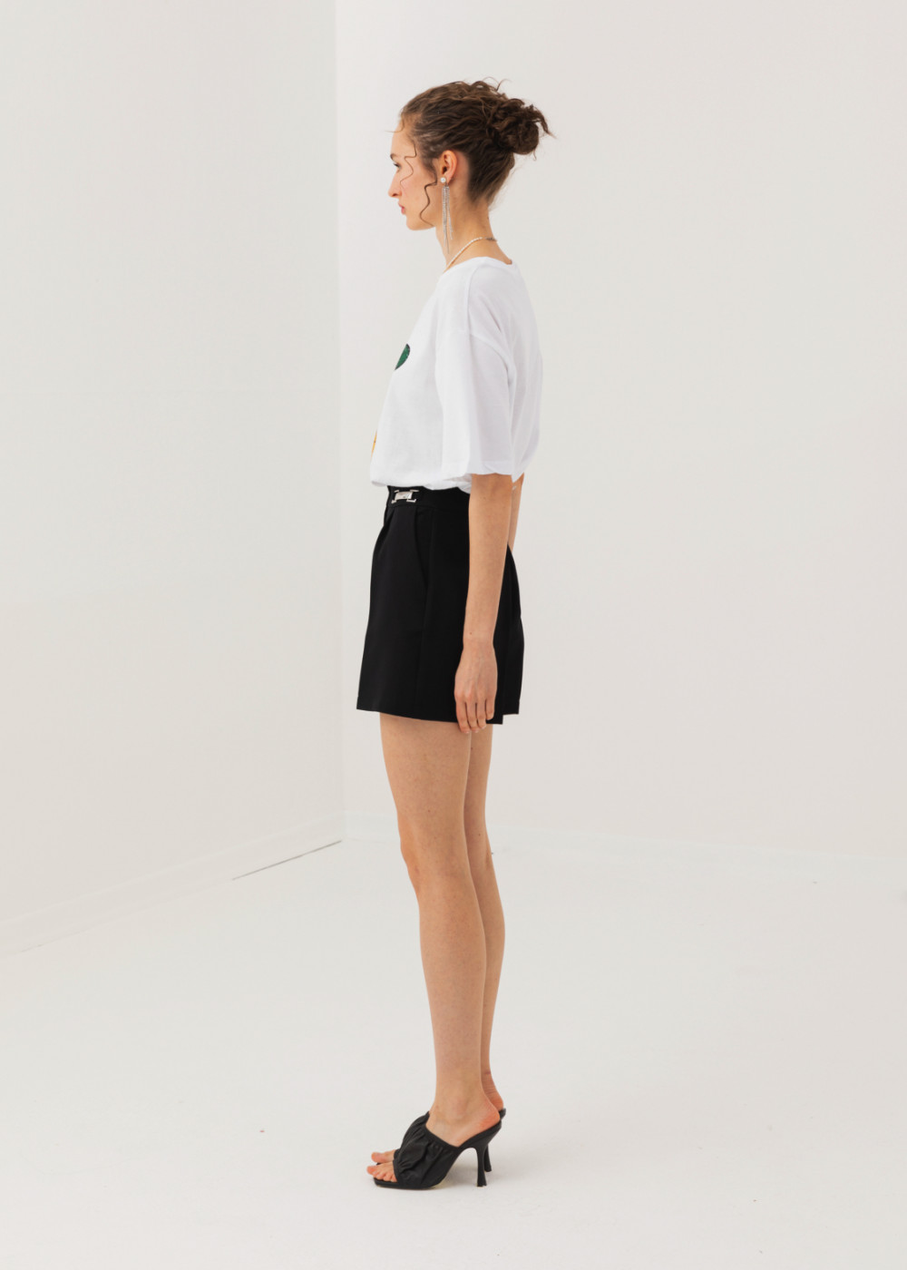 Bermuda Shorts with Clasps Bermuda Shorts with Clasps