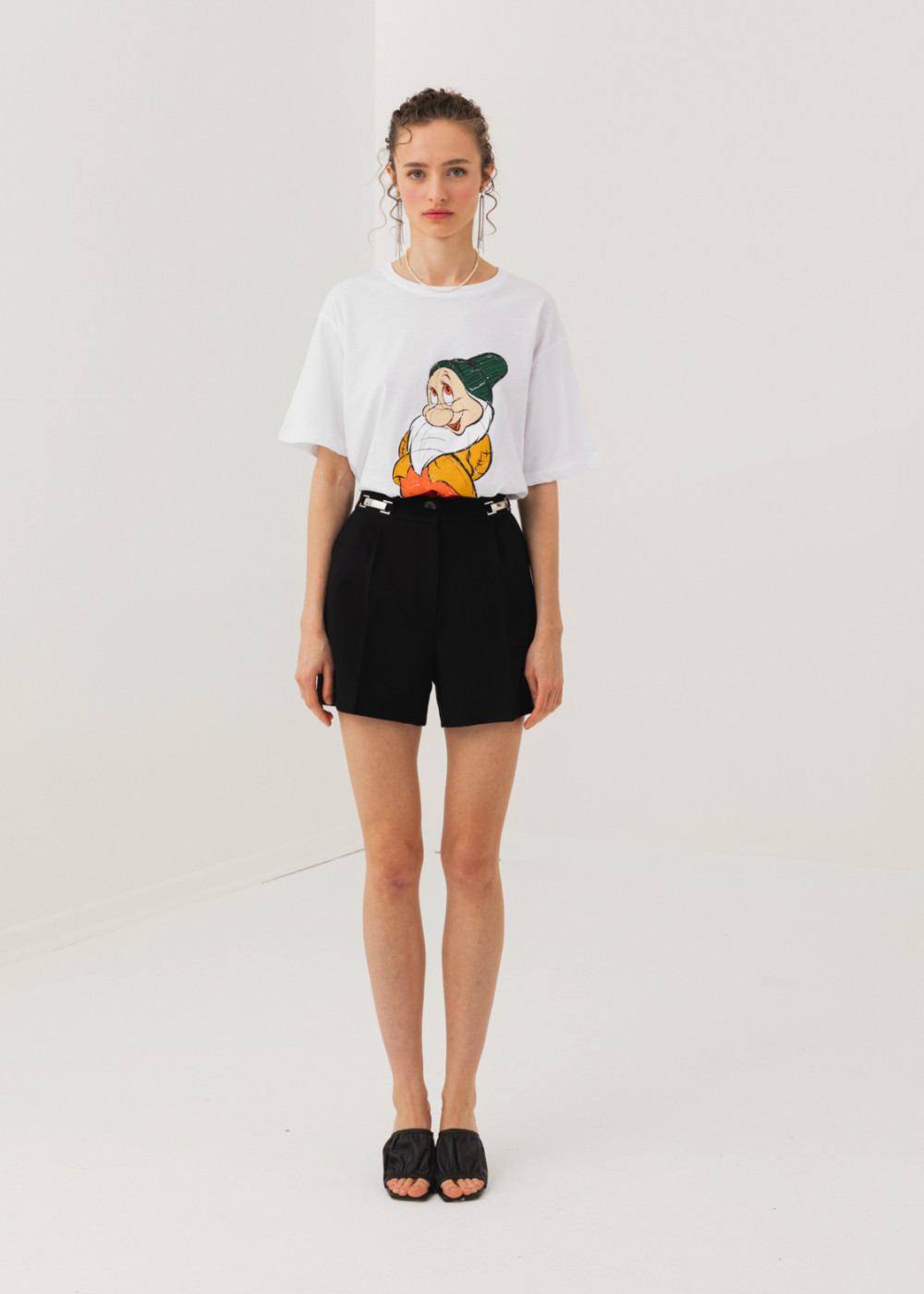 Bermuda Shorts with Clasps Bermuda Shorts with Clasps