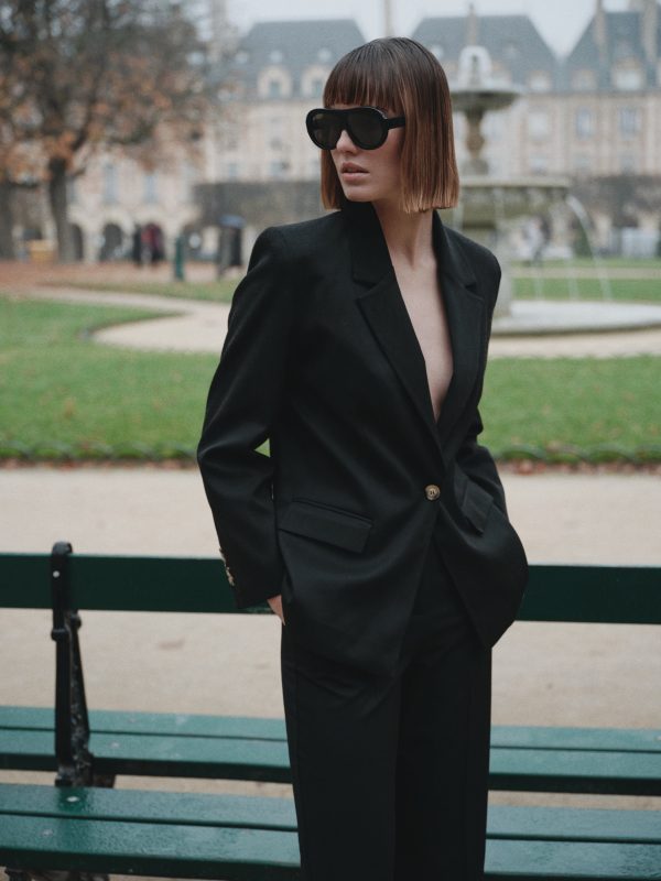 STRAIGHT FIT BLAZER