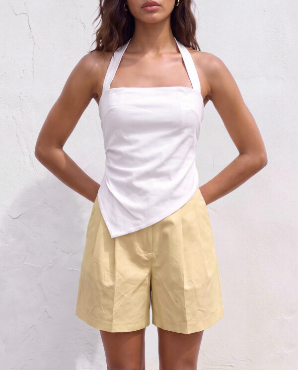 HALTER YAKA TOP