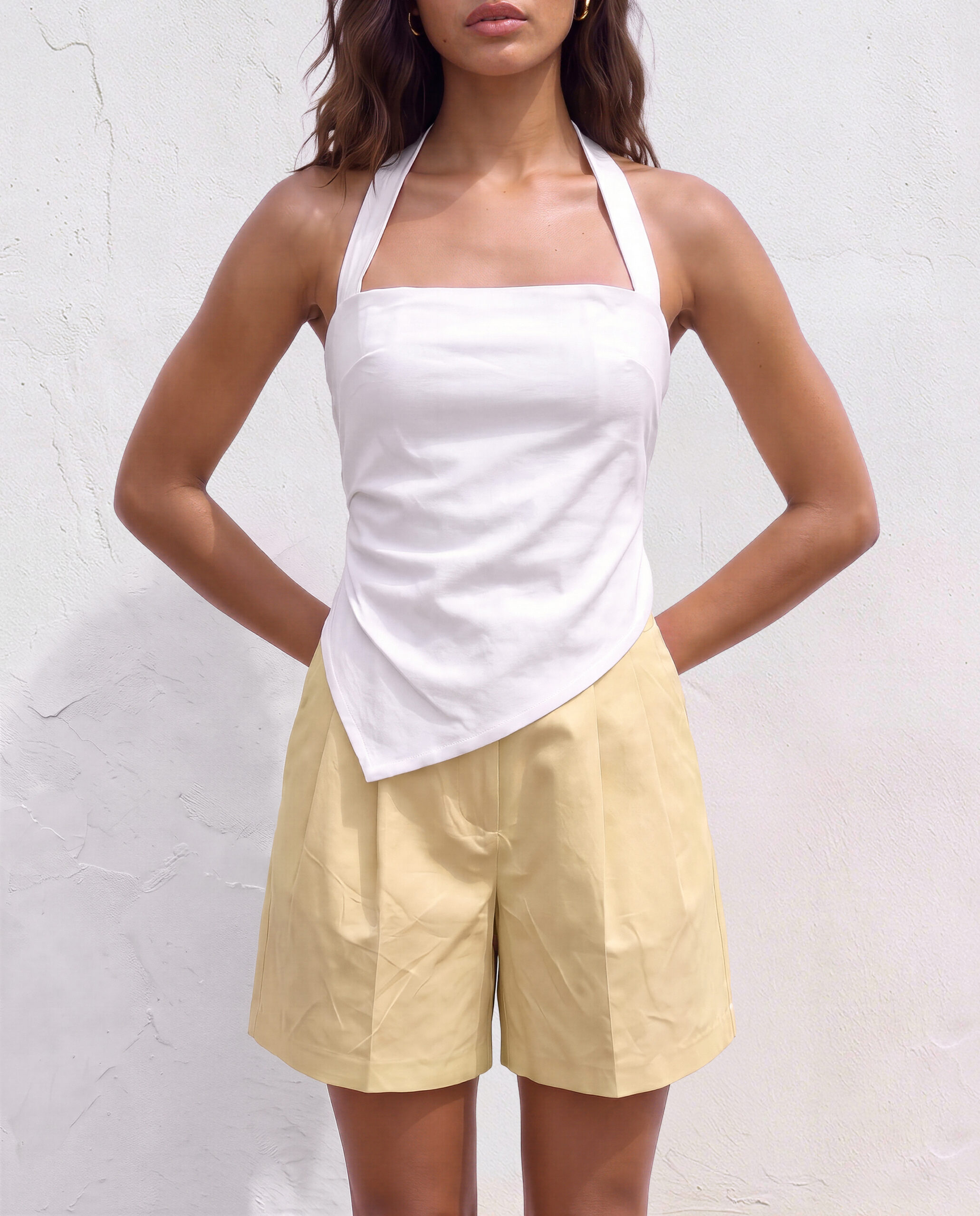 HALTER YAKA TOP